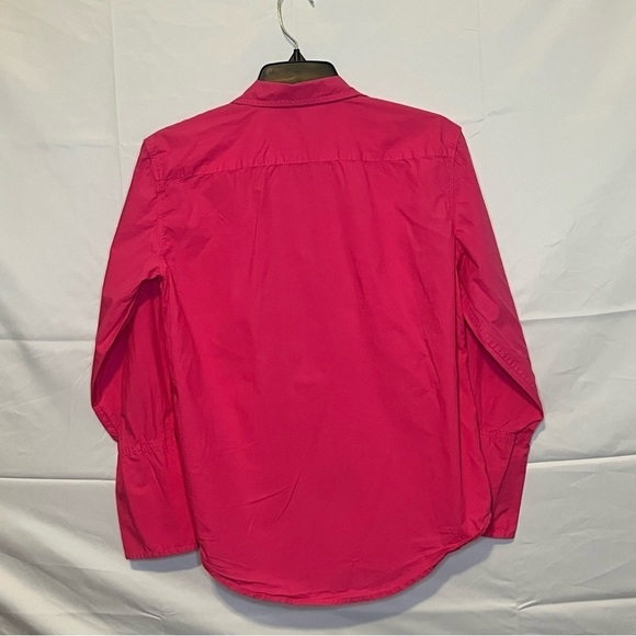 J. Crew, Pink, Button Down Long Sleeve Shirt, Size 2. - Picture 8 of 13